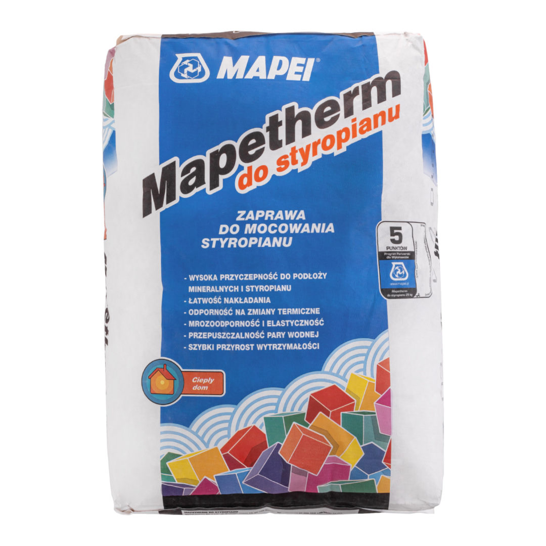 Klej MAPEI MAPETHERM WOOL DO SIATKI 25kg Fugi Pl