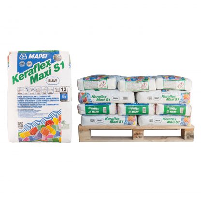 Klej MAPEI KERAFLEX MAXI S1 BIAŁY Pakiet 18 x 23kg