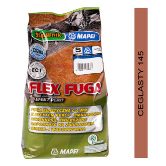 MAPEI FLEX FUGA szybkoschnąca, elastyczna, fuga do spoin od 0 do 6 mm 145 ceglasta