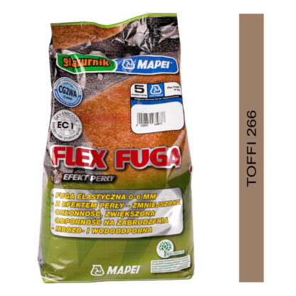 MAPEI FLEX FUGA szybkoschnąca, elastyczna, fuga do spoin od 0 do 6 mm 266 toffi