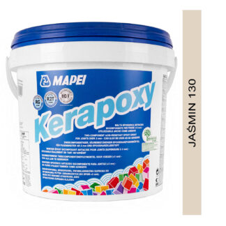 Kwasoodporna, dwuskładnikowa fuga epoksydowa MAPEI Kerapoxy 5kg 130 jaśminowa