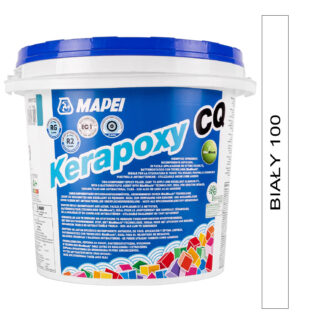 Kerapoxy CQ 3kg dwuskładnikowa fuga epoksydowa, łatwa w aplikacji 100 biała