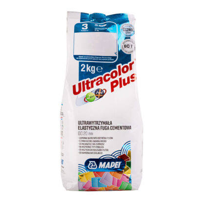 MAPEI Ultracolor Plus ultrawytrzymała elastyczna fuga cementowa do 20 mm, szybkowiążąca i szybkoschnąca