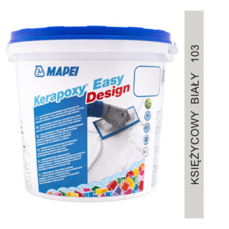 Fuga epoksydowa MAPEI Kerapoxy Easy Design 3kg - 103 księżycowy biały