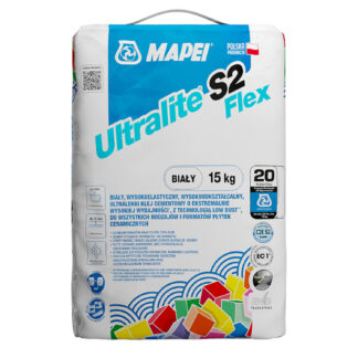 Klej do płytek MAPEI ULTRALITE S2 FLEX 15kg biały