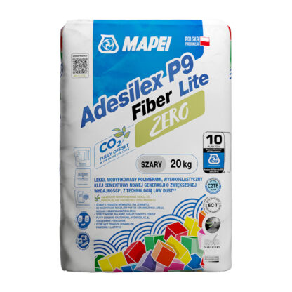 Klej do płytek MAPEI ADESILEX P9 FIBER LITE ZERO 20kg szary