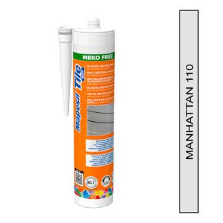 MAPEI Mapesil Tile Matt 300 ml – kolor 110 Manhattan, silikon matowy