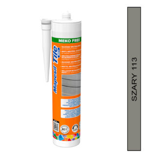 MAPEI Mapesil Tile Matt 300 ml – kolor 113 Szary, silikon matowy